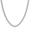 thumbnail image 1 of Men's 22" Cuban Chain Necklace in Stainless Steel - 8mm, 1 of 4