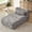Grey, variant on S-HOME Boneless Oversized Modular Sectional Love Seat Sofa Corduroy, No Assembly Required for Living Room and Guest Rooms, Grey