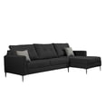 thumbnail image 2 of Chaise Derecho DICASA Atenas Negro, 2 of 7