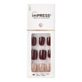 thumbnail image 1 of KISS ImPRESS Press-On - Fake Nails, 30 Count, Short, 1 of 7