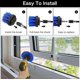 thumbnail image 4 of 8 Pieces Drill Brush, Rotating Brush Cleaning 3 Soft Brushes & 3 Hard Brushes, 1 Round Brush with Extension, Suitable for Cleaning Bathrooms, Kitc, 4 of 5