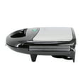 thumbnail image 5 of MegaChef Electric Compact Aluminum Nonstick Sandwich Maker in Black, 5 of 7