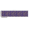 thumbnail image 2 of Floral Fabric by the Yard, Surreal Illustration with Botany of Branches Leaves Swirls Curlicue Design, Decorative Upholstery Fabric for Sofas and Home Accents, Quartz and Yellow by Ambesonne, 2 of 4