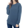 thumbnail image 2 of Fleece Maternity Nursing Tops Sweatshirt Long Sleeve Breastfeeding Shirts Clothes for Women, 2 of 6
