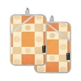 thumbnail image 7 of Yayeee Pot Holders Kitchen Heat Resistant with Pocket 7"x9.8" Cotton Oven Cooking Hot Pads, Geometric Pattern, 7 of 7