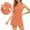 Orange-01, variant on Tennis Dress Womens Athletic Dress Built in Easy Shorts Bra High Neck Workout Dresses Summer Dress