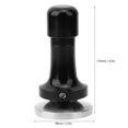thumbnail image 2 of 58mm Stainless Steel Coffee Tamper, Fashionable Spring Controlled Pressure Coffee Powder Tamping Tool for Coffee Shop (Black), 2 of 9