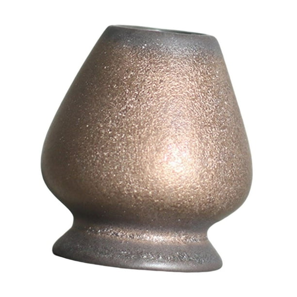 Soporte para batidor de matcha hecho a mano, juego de té para ceremonia de matcha para principiantes y profesionales Dorado