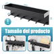 thumbnail image 2 of Portallaves De Pared Perchero Organizador Repisa Decoración Xtellar negro, 2 of 4
