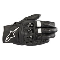 Alpinestars Celer V2 Mens Leather Motorcycle Gloves Black/White 3XL