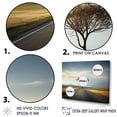 thumbnail image 3 of Designart "Journey'S Roadway Capture" Road Floater Framed Canvas Wall Art, 3 of 5