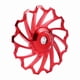 thumbnail image 2 of M Buder Polea de Cerámica Avanzada para Bicicleta Desviador Trasero Aleación de Aluminio Rueda de Rodamiento 13T Rojo - Componente de Ciclismo Premium Super Ligero para 7 8 9 10 Velocidades MTB, 2 of 9