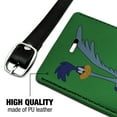 thumbnail image 3 of Looney Tunes Road Runner Rectangle Leather Luggage Card Suitcase Carry-On ID Tag, 3 of 8
