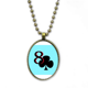 thumbnail image 1 of Happy Club 8 cartas Collar Colgante de cadena vintage Colección de joyas colgantes Unbranded M, 1 of 3