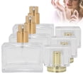 thumbnail image 4 of 3pcs Glass Empty Perfume Bottle Makeup Refillable Perfume Spray Dispenser Bottle Glass Atomizer Dispenser Makeup Portable Travel Empty Mini 30ml, 4 of 8