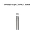 thumbnail image 2 of Unique Bargains Fully Threaded Rod M8 x 35mm 1.25mm Thread Pitch 304 Stainless Steel Right Hand Threaded Rods Bar Studs 15 Pack, 2 of 4