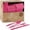 Pink, variant on PLASTICPRO Plastic Silverware Kitchen Utensil Set Disposable Plastic Forks, Spoons and Knives, 400 Pack