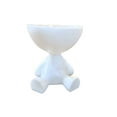 thumbnail image 2 of Plata Décor Import Inc Table d'appoint Teddy pour enfants, blanche, idéale à côté d'un lit, d'une chaise ou d'un livre, 2 of 6