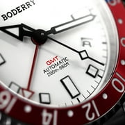 Boderry ADMIRAL GMT Watch Titanium Diver Watches 200M Waterproof Wristwatch Automatic Mechanical New Luxury Watches For Men