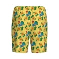 thumbnail image 2 of Lsque Roosters And Sunflowers Mens Sleep Pajama Shorts,Short Pajama Pants, Cotton Ultra-Soft Knit-X-Large, 2 of 9