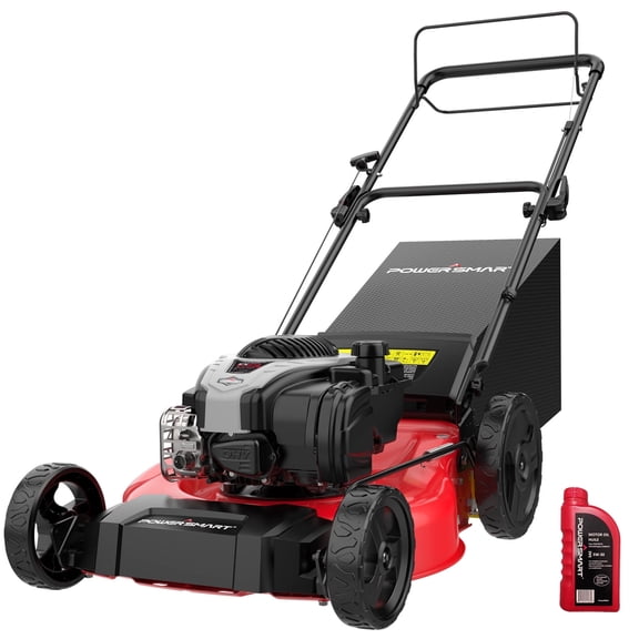 21 in Self-Propelled Gas-Powered Lawn Mower With 140cc 4-stroke Briggs & Stratton Engine