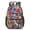 Black-3, variant on 17 Inch Lightweight Backpack,PVC Waterproof Oxford Fabric, Ergonomically Designed, with Large Capacity, Floral Flowers Print