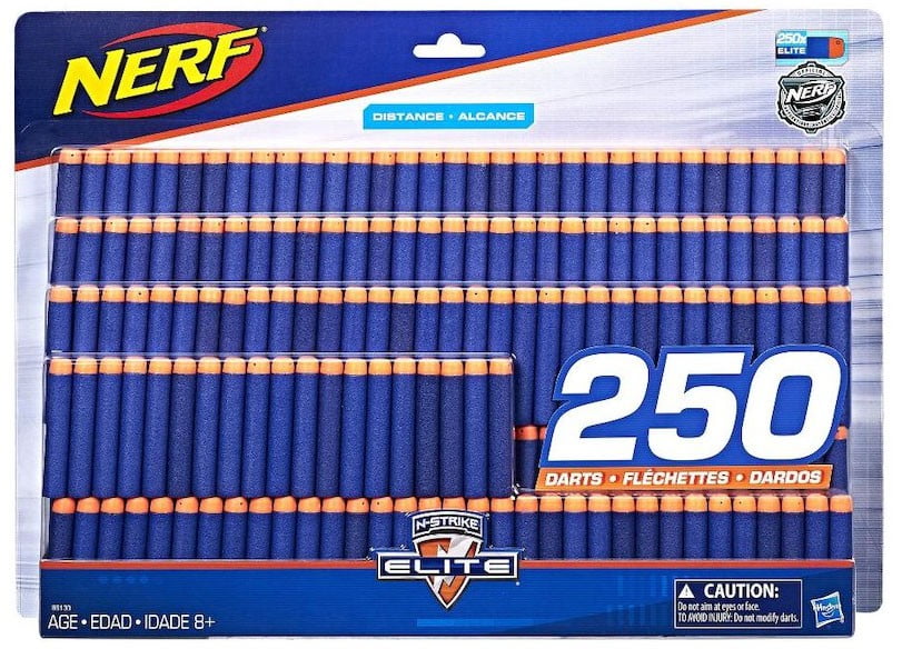Fast shipping! Nerf Dart Refill 250 N-Strike Elite Distance Darts NEW ! 