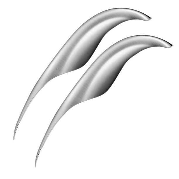 2 uds herramientas para desvenar camarones pelador de camarones herramienta desvenadora de acero inoxidable pelador de cocina herramienta para pelar camarones