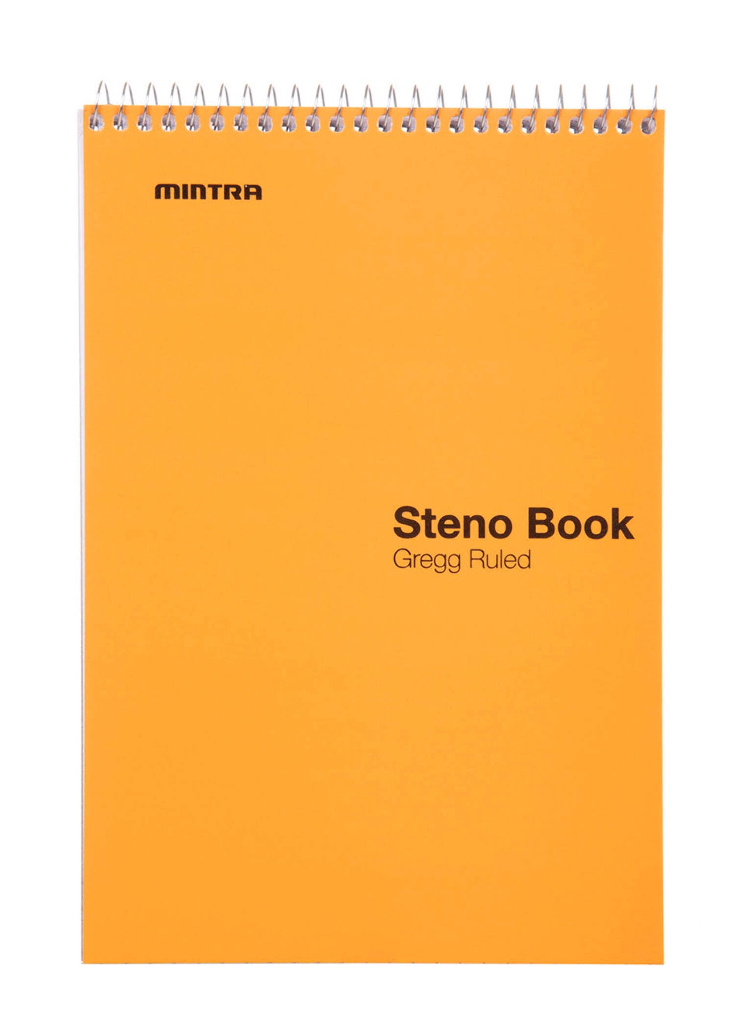 Mintra Office Steno Books (Pastel Colors 4pk - Green Tint Paper, Gregg Ruled)