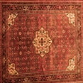thumbnail image 1 of Ahgly Company Indoor Square Persian Orange Traditional Area Rugs, 6' Square, 1 of 1