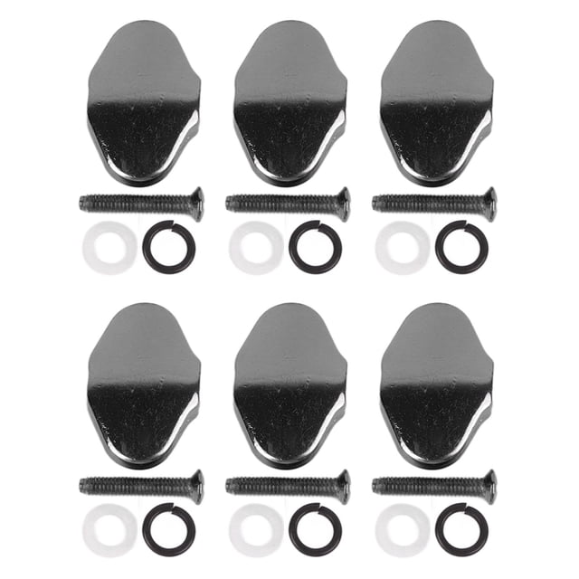 Piquets de Réglage pour Guitare Électrique, Matériau en Métal, Portée Réglable, Adaptés à Différents Modèles et Marques, avec Vis et Rondelles