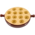 thumbnail image 1 of Miangastore Outil de Cuisson pour Escargots Résistant à la Chaleur Plateau à Escargots Grillé Plateau à Escargots Comestible Plateau de Cuisson Ménager, 1 of 8