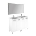 thumbnail image 2 of Ws Bath Collections LOGIC 120 PACK 1 SG Logic Vanities 48" Free Standing Single Basin, 2 of 4