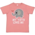 thumbnail image 3 of Inktastic My Yaya Loves Me Grandchild Boys or Girls Toddler T-Shirt, 3 of 5