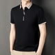 thumbnail image 1 of pstuiky camisetas para hombre, Camisas cortas informales de cuello redondo y botones para hombre camisas casuales para hombre l, 1 of 3