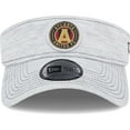 thumbnail image 2 of Men's New Era Gray Atlanta United FC Adjustable Visor, 2 of 4