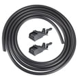 thumbnail image 1 of 1 Juego de boquilla limpiaparabrisas con manguera de lavado de 2m para VW Jetta 1999-2005 para VW Golf 1998-2006 para VW Passat 1997-2005 No.6E0955985A, 1 of 7