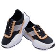 thumbnail image 2 of Tenis Sneakers con brillos Casual para Mujer Jacinthia Black, 2 of 4