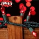 thumbnail image 3 of Luces navideñas LAMPHOME de color rojo superbrillante, 100 luces, 6 m, 3 of 7