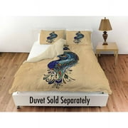 Thumbprintz Peacock Standard Sham, 30" x 22"