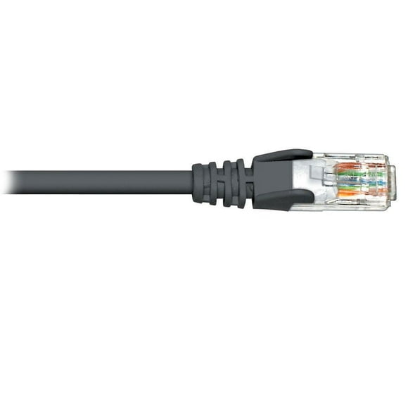 BlueDiamond Cat5e RJ45 Ethernet Network Patch Cable Black 7ft