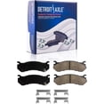 thumbnail image 6 of Detroit Axle - Brake Kit for Chevrolet Suburban Avalanche 1500 Tahoe GMC Yukon Cadillac Escalade, Wheel Bearing Hubs 12'' Front and 12.99'' Rear Drilled Rotors Ceramic Brake Pads, 6 of 8
