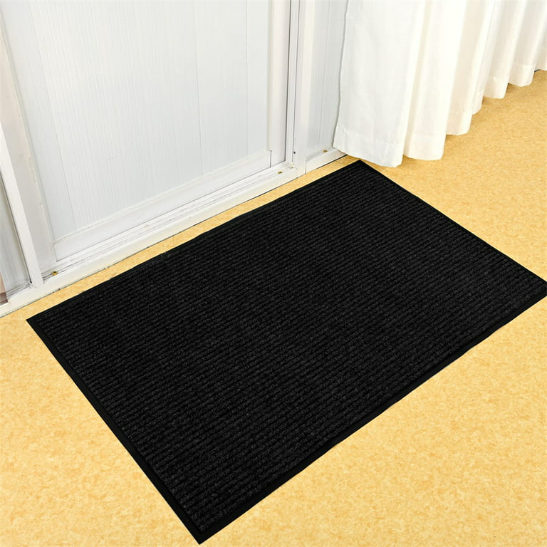 waterproof floor mat rubber backing door
