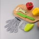 thumbnail image 4 of Juego completo de cuchillos para cortar verduras y tartas para niños de siete piezas, cuchillo de plástico para niños, cuchillo de fruta, regalo, 4 of 6