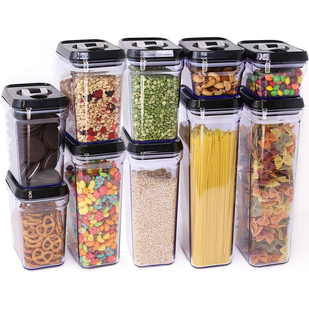 [10-Piece] Zeppoli Air-Tight Food Storage Container Set - Durable ...