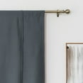 thumbnail image 6 of Yipa Gray Blackout Roman Curtains for Kids Bedroom Thermal Insulated Curtains Rod Pocket Tie Up Shade Curtains 1-Panel for Small Windows Bathroom Kitchen (22 x 46 Inches Long), 6 of 7