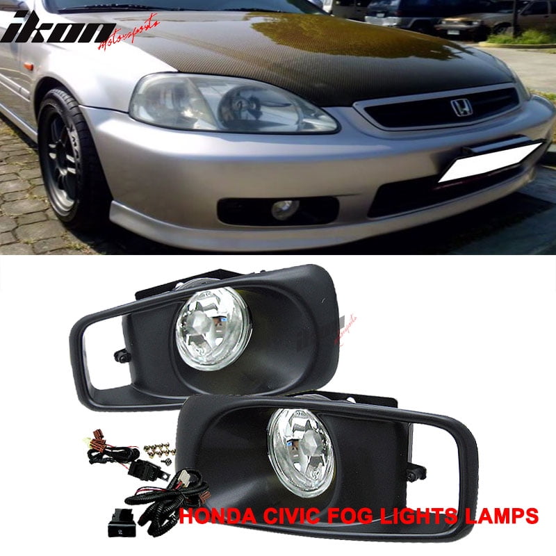 Compatible with 9900 Honda Civic EK JDM Driving Fog Lights Fog Lamp