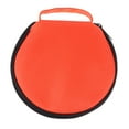 thumbnail image 4 of LEORX Orange Large Capacity CD Storage Case with Zipper Closure for Practical DVD Storage Oxford Cloth, 4 of 8
