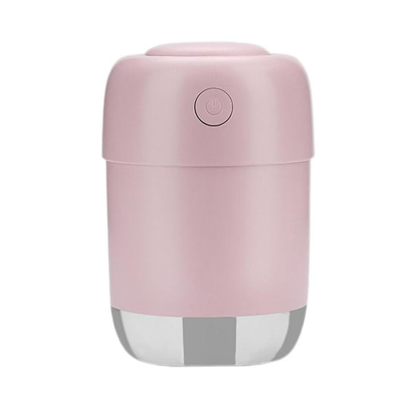 Mini humidificador portátil de aire frío con USB para coche. Rosado