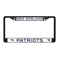 thumbnail image 1 of New England Patriots Black License Plate Frame, 1 of 1